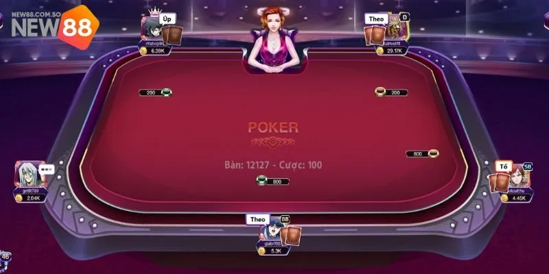 Poker Texas New88 - Trải Nghiệm Game Giải Trí Đỉnh Cao