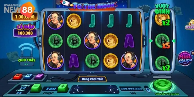 To The Moon New88 - Game Nổ Hũ Giúp Bạn Gia Tăng Thu Nhập